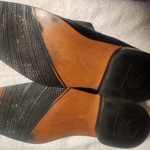 Stacy Adams Black Leather Slipons. 24363-001. Size 13M - Picture 6 of 6